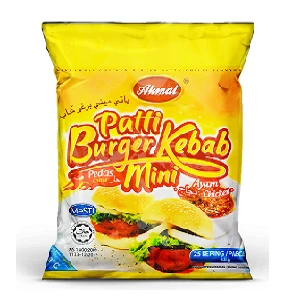 Patti Mini Burger Pedas 20pcs